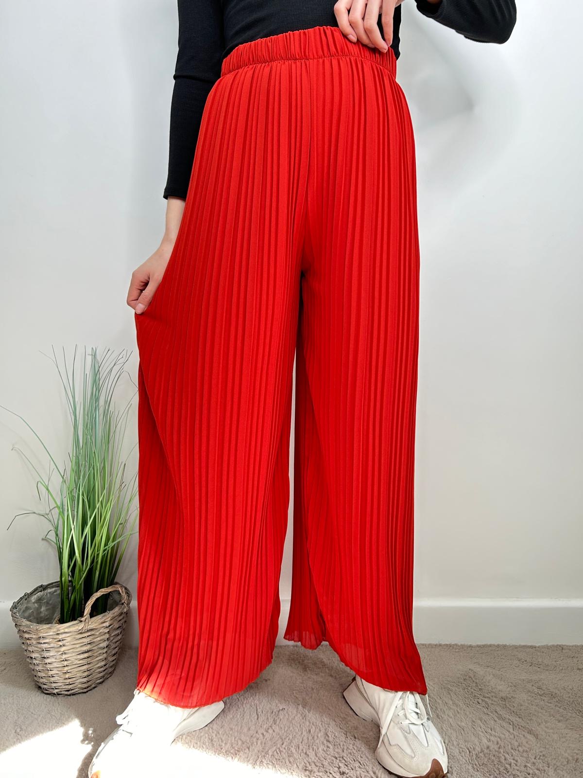 Pantalon Clara terracota