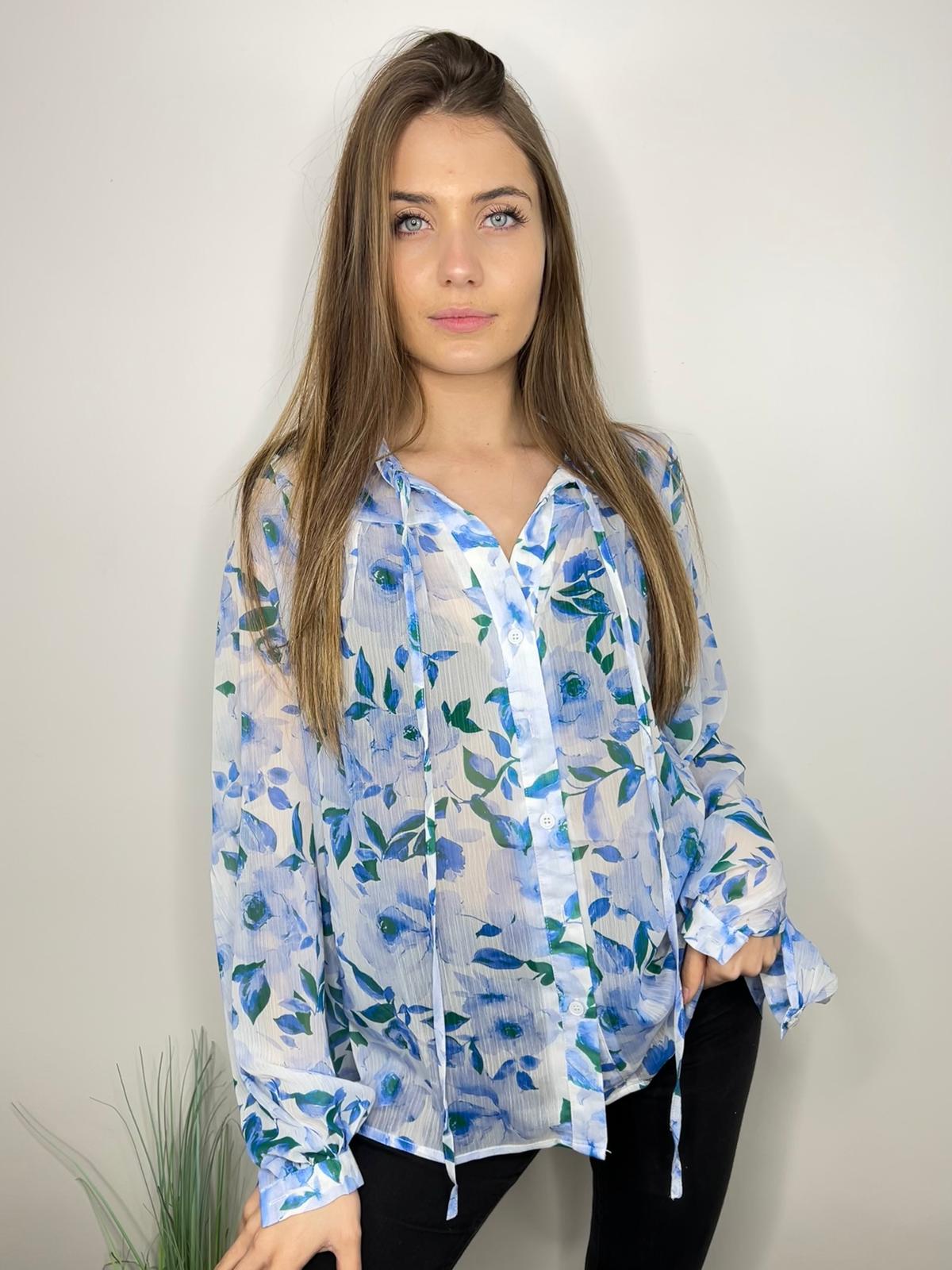 Blouse Anne bleu