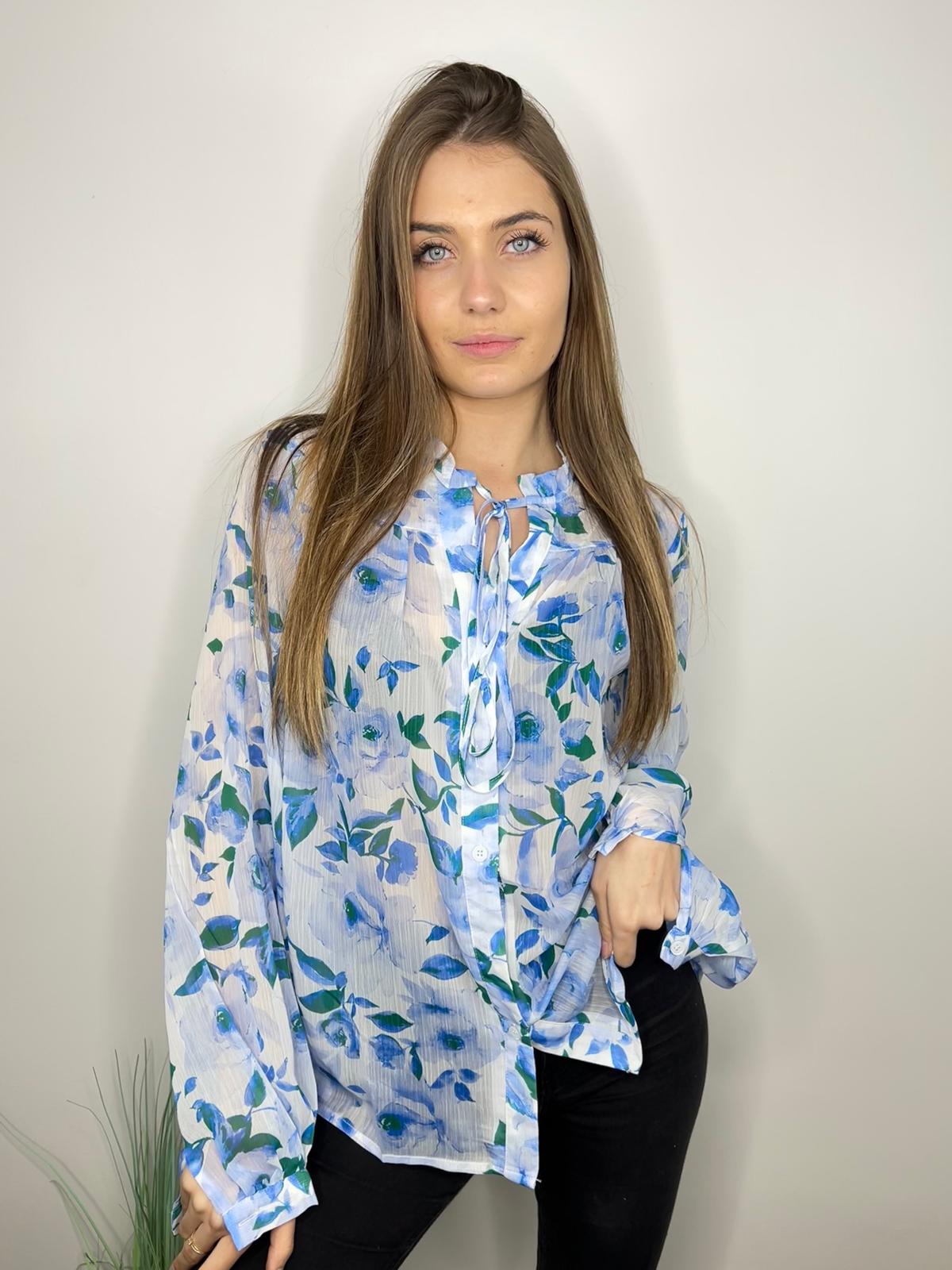 Blouse Anne bleu